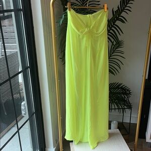 Neon Yellow Swim Coverup